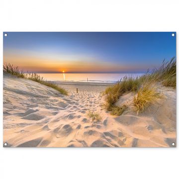Tuinposter - Avondrust aan Zee