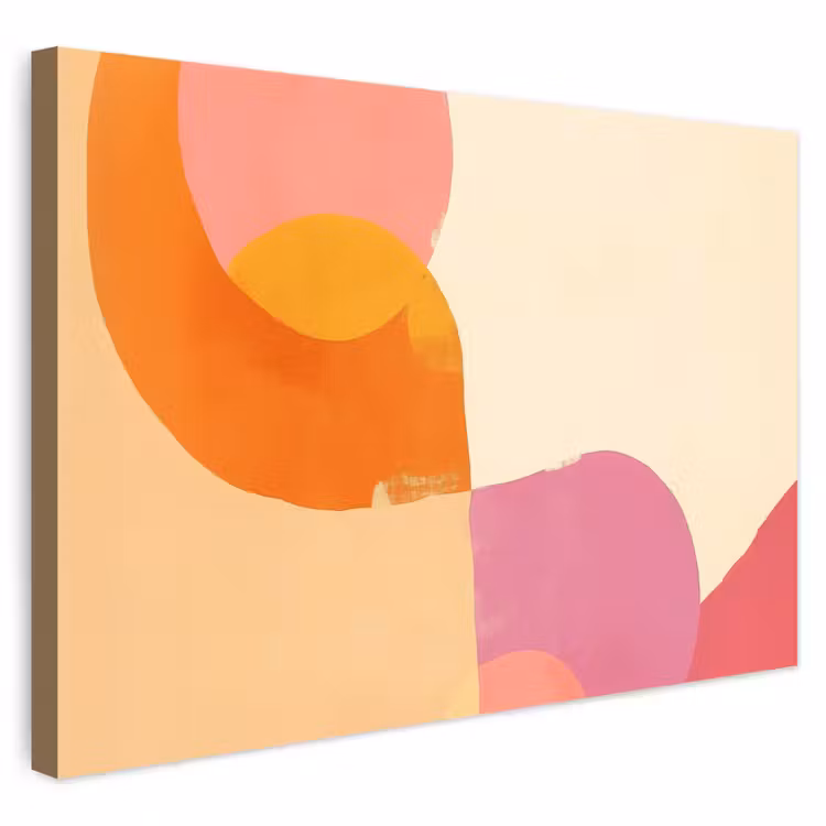 Buiten canvas - Vormen - Abstract - Kleurrijk — 1