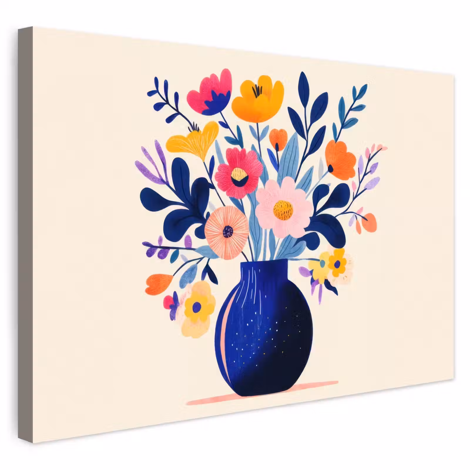 Buiten canvas - Vaas - Bloemen - Boeket — 1