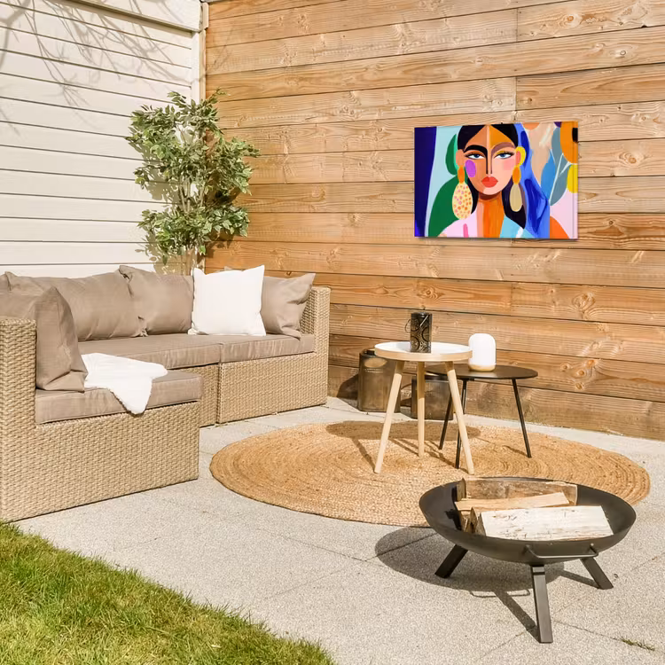 Buiten canvas - Portret - Vrouw - Modern — 4