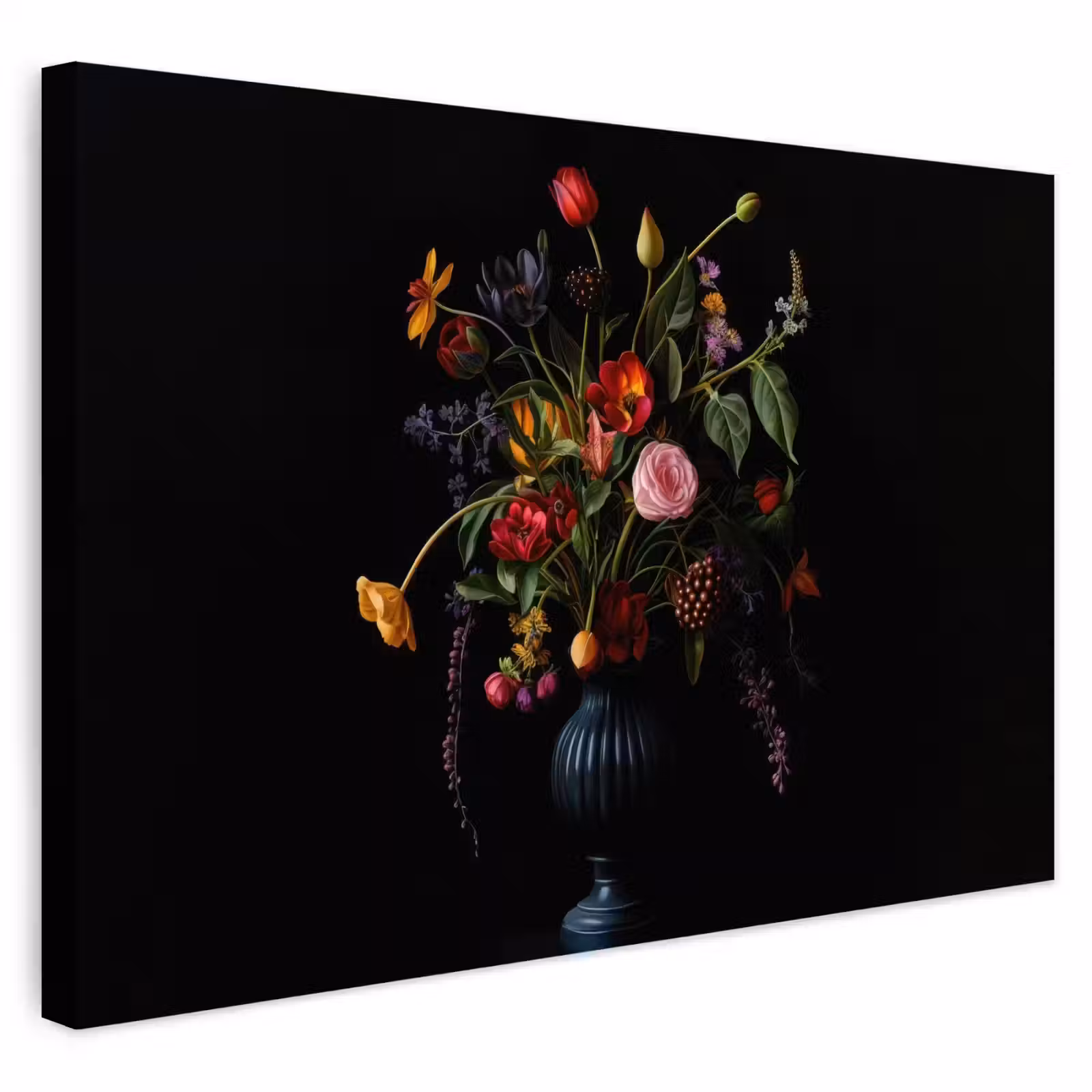 Buiten canvas - Bloemen - Bessen - Klassiek — 1
