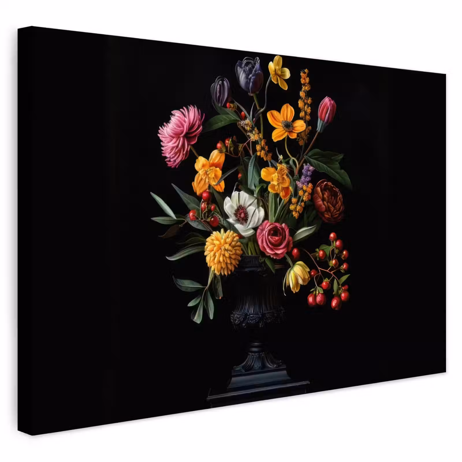 Buiten canvas - Sierlijk - Boeket - Bladeren — 1