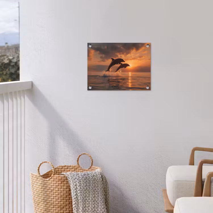 Tuinposter - Dolfijnen - Zee - Realistisch — 3