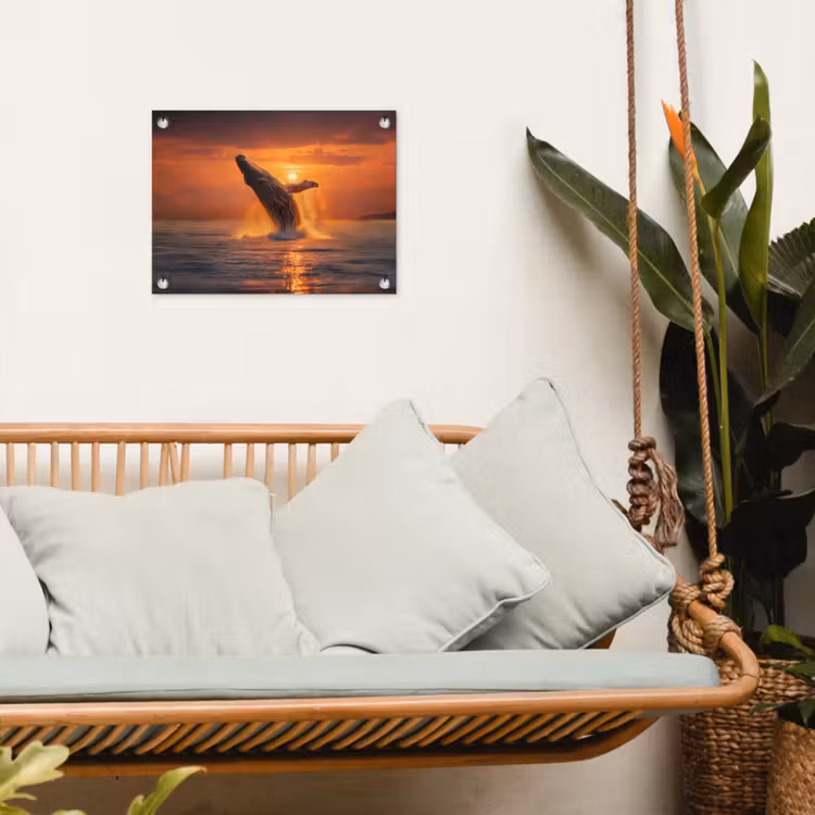 Tuinposter - Walvis - Zon - Zee — 4