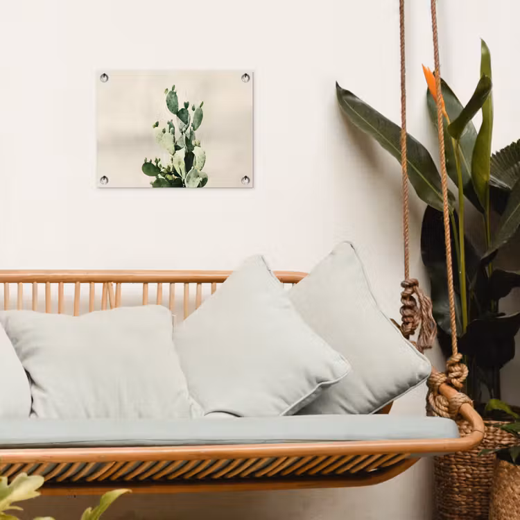 Tuinposter - Cactus - Groen - Minimalistisch — 4